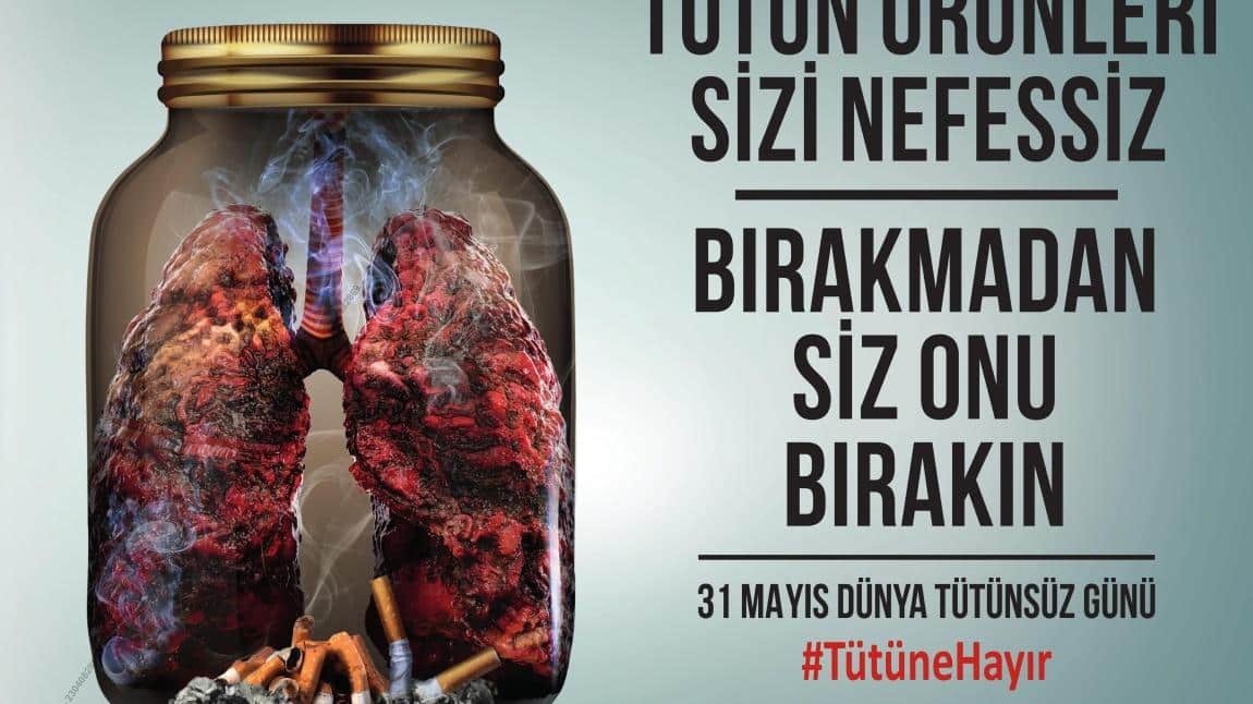 31 Mayıs Dünya Tütünsüz Günü: Sağlıklı Nesiller İçin Dumansız Bir Gelecek